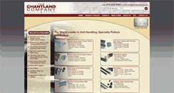 Desktop Screenshot of chantlandpulley.com